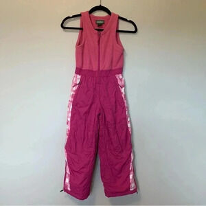 L.L. Bean pink  snowsuit